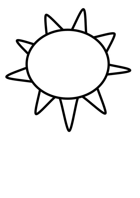 Sun Clipart Black and White Pictures – Clipartix.